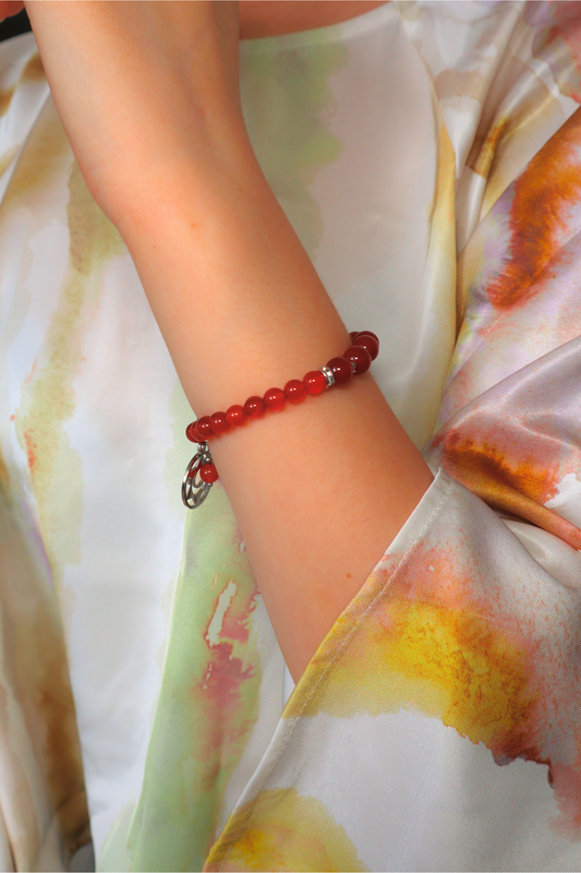 Karneol armband - LARA - sakralchakra